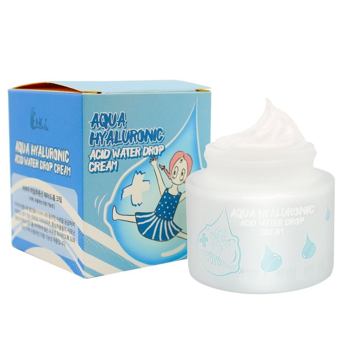 Увлажняющий гиалуроновый крем Elizavecca Aqua Hyaluronic Acid Water Drop Cream - 50 мл