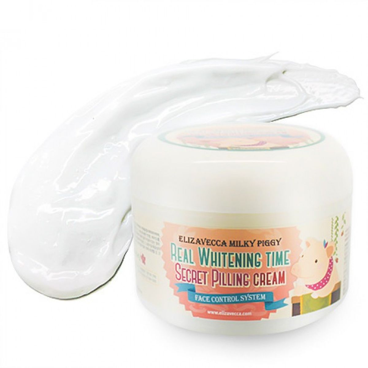 Пилинг-крем для лица с кислотами Elizavecca Whitening Time Secret Peeling Cream - 100 мл