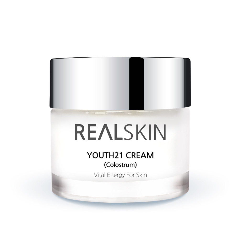 Крем против пигментации и тусклого тона REALSKIN Youth21 Cream Colostrum - 50 мл