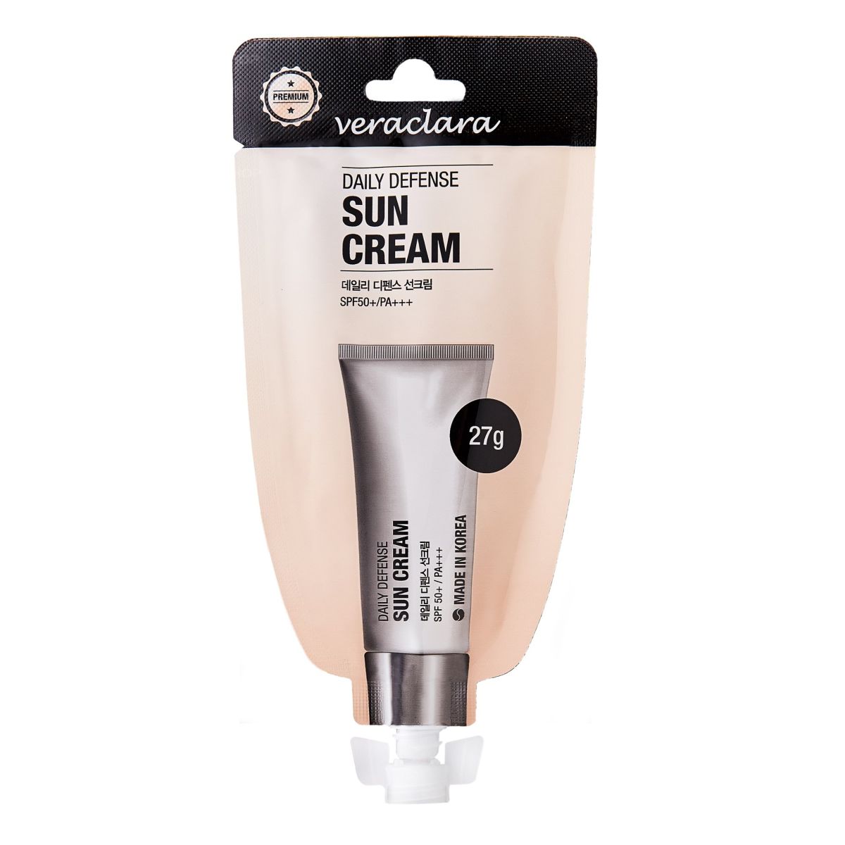 Солнцезащитный крем VERACLARA Daily Defense Sun Cream SPF50+ PA+++ - 27 гр