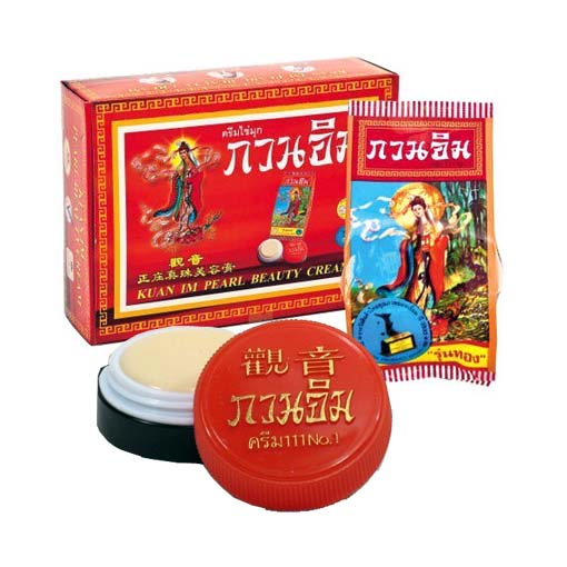 Отбеливающий жемчужный крем Kuan Im Pearl Beauty Cream