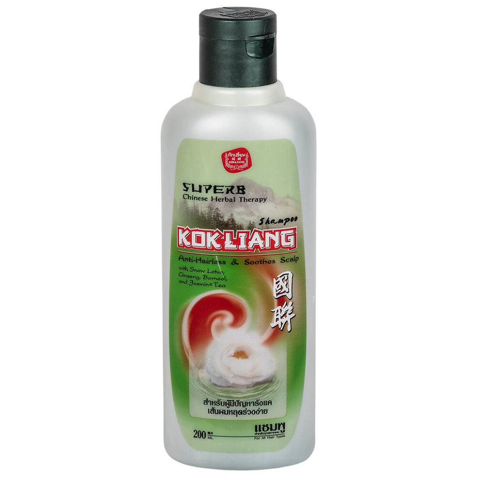 Шампунь против выпадения волос Kokliang Shampoo anti-Hairloss and Soothes Scalp - 200 мл